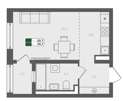 Планировка Пушкино