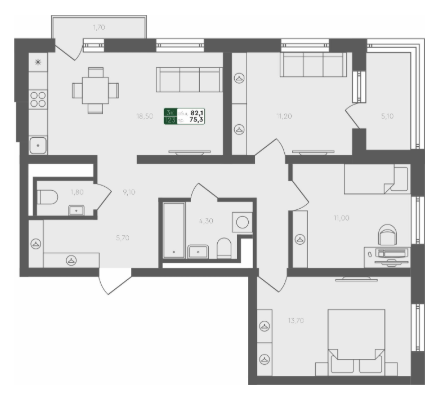 Планировка Пушкино