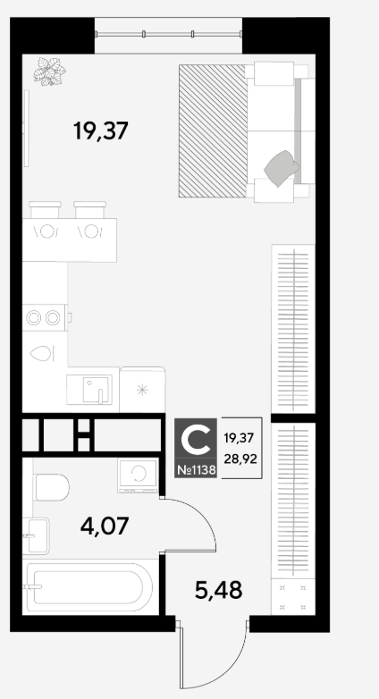 Планировка Снегири