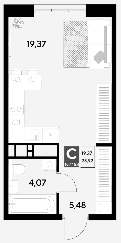 Планировка Снегири