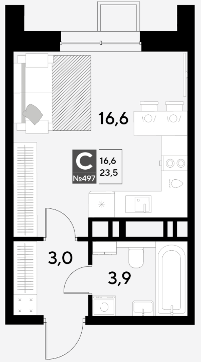 Планировка Снегири