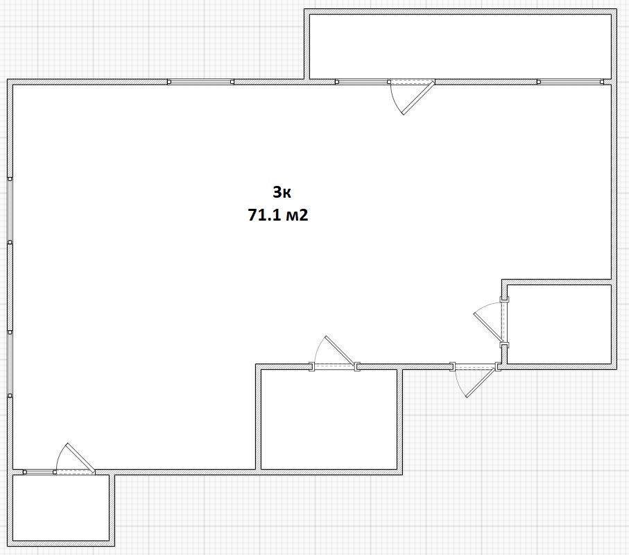 Планировка Дом на Гусарова