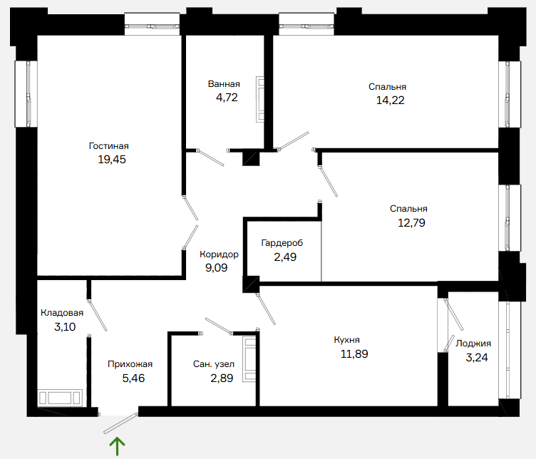 Планировка Импарк