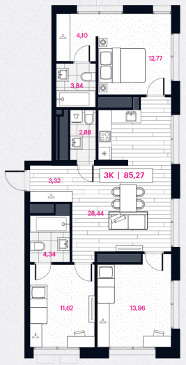 Планировка Пушкина 77