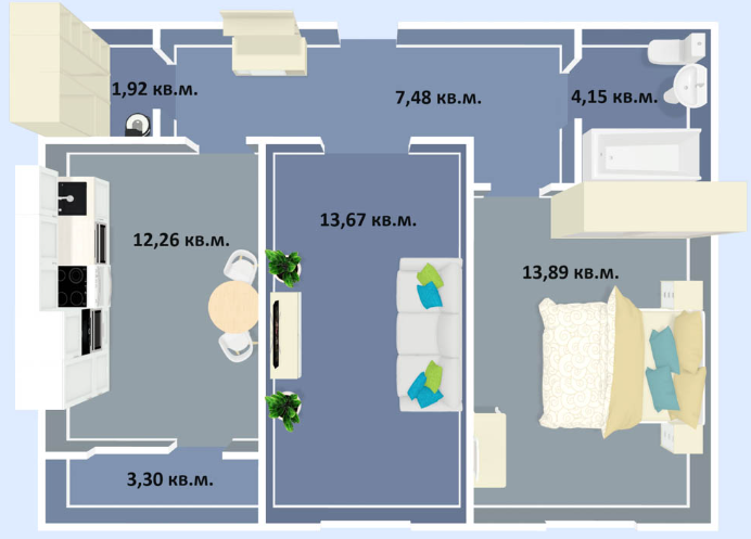 Планировка Успех
