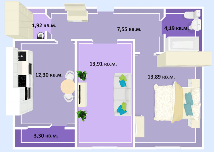 Планировка Успех