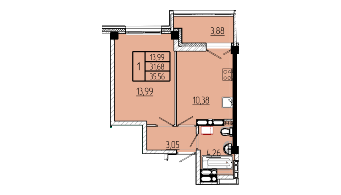 Планировка Волгоградская Звезда