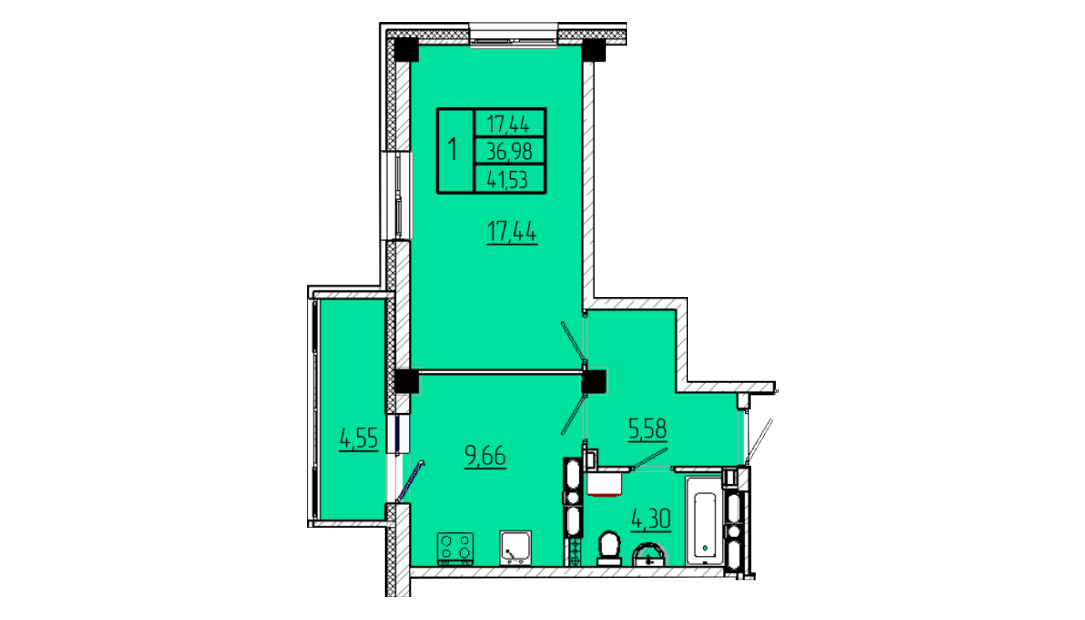 Планировка Волгоградская Звезда