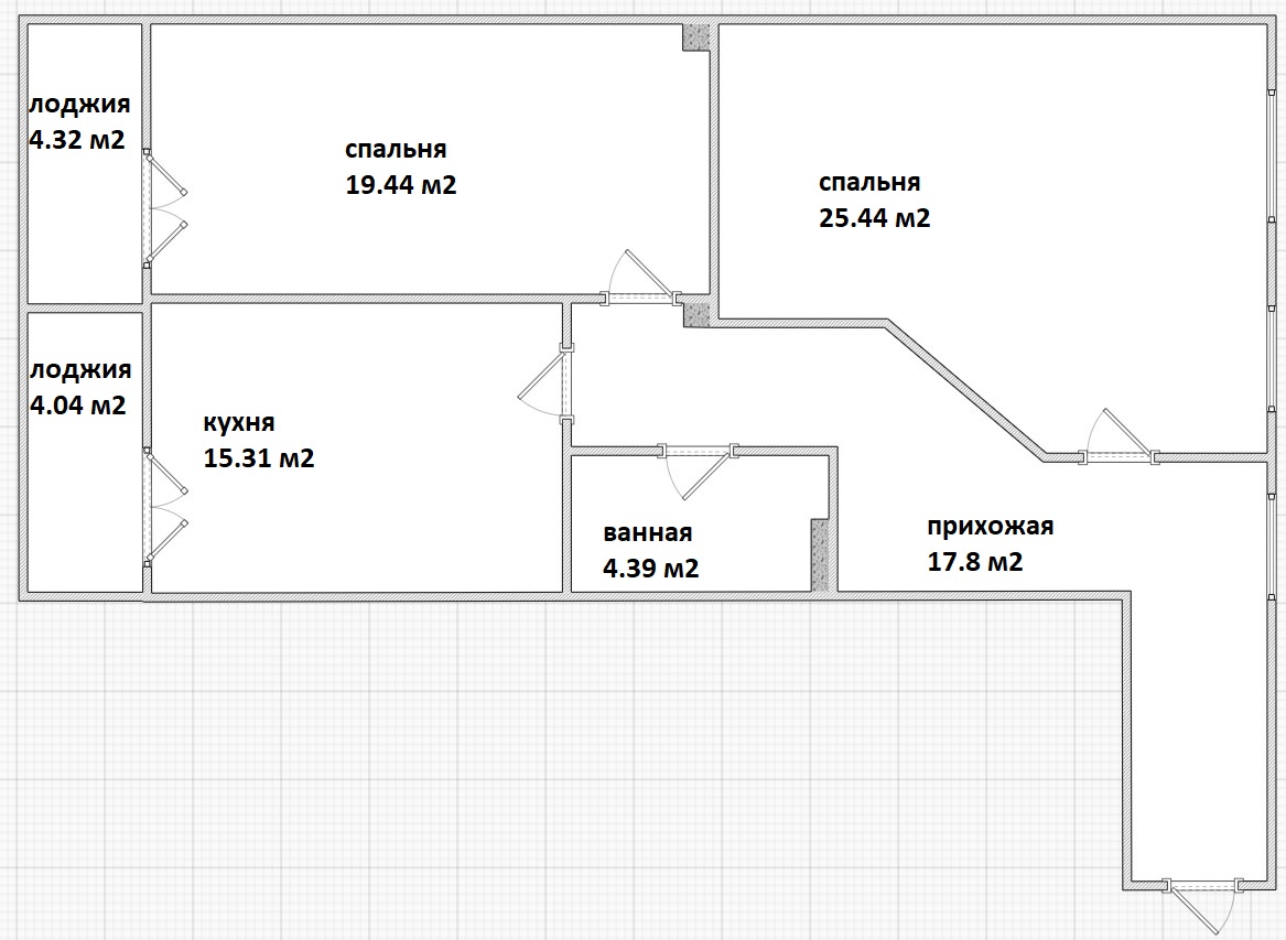 Планировка Миллениум