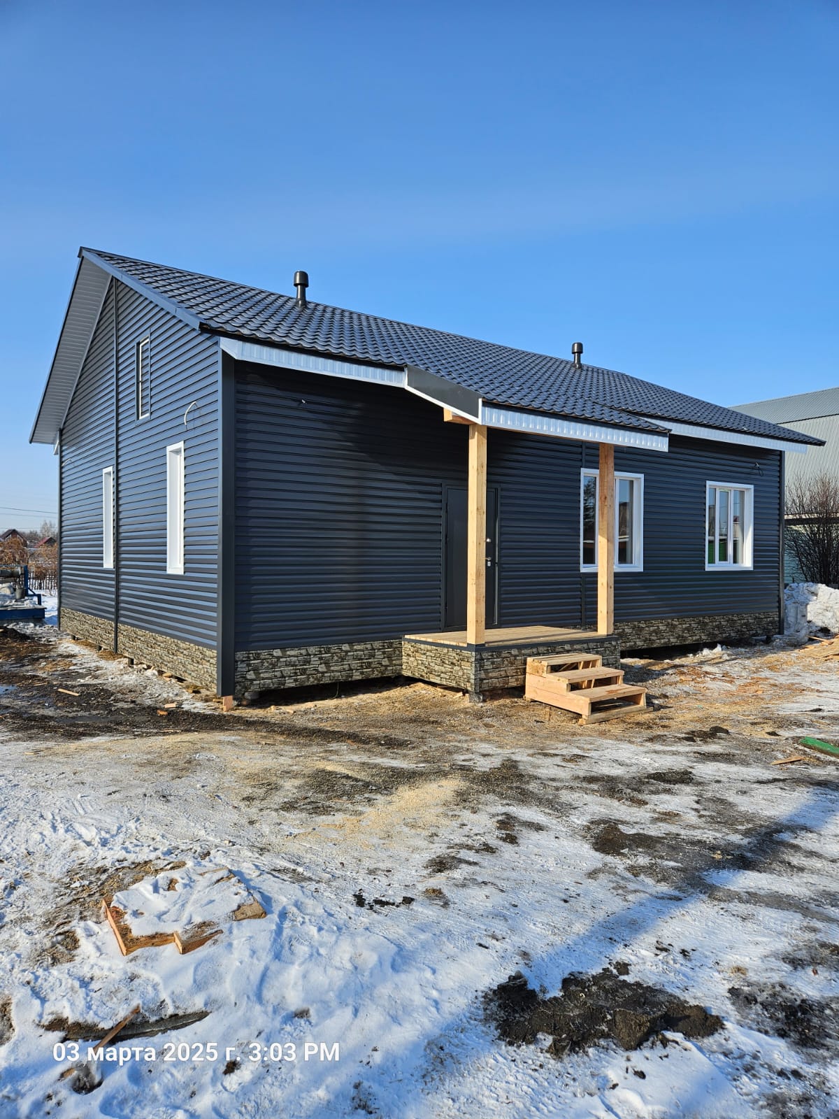 Дом с 3 спальнями 86 кв.м