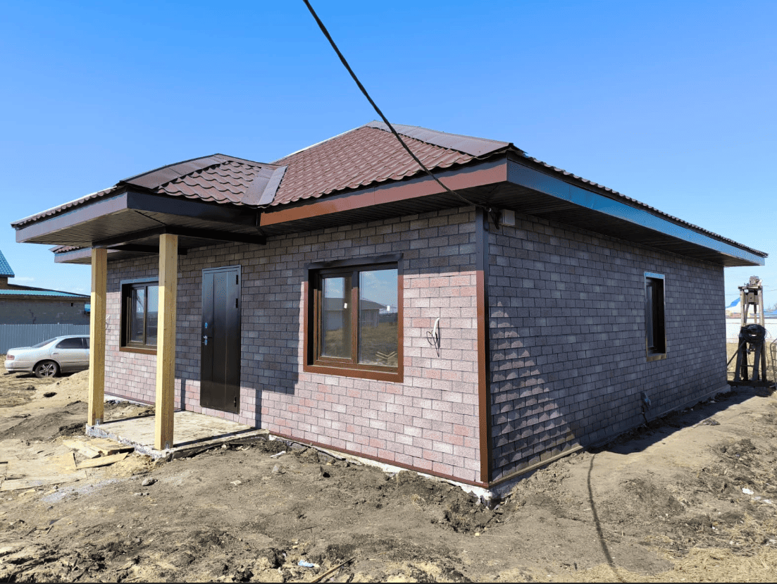 Дом с 2 спальнями 65 кв. м