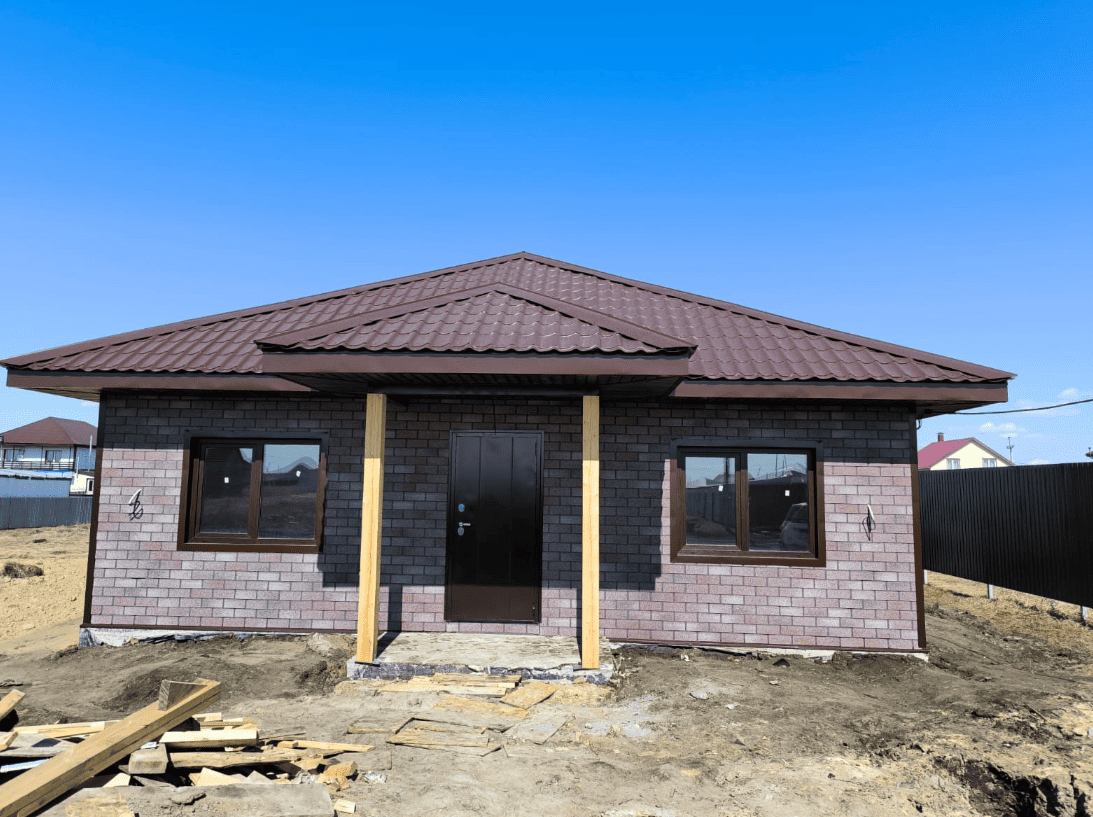 Дом с 2 спальнями 65 кв. м