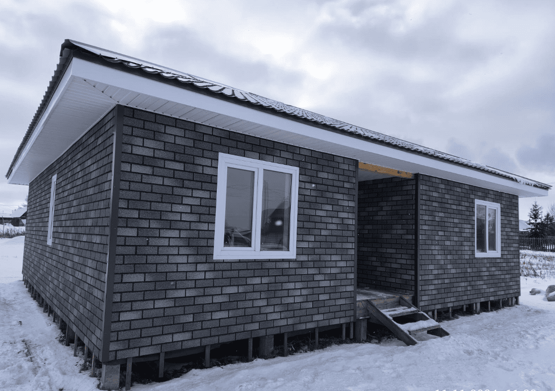 Дом с 2 спальнями 74 кв. м