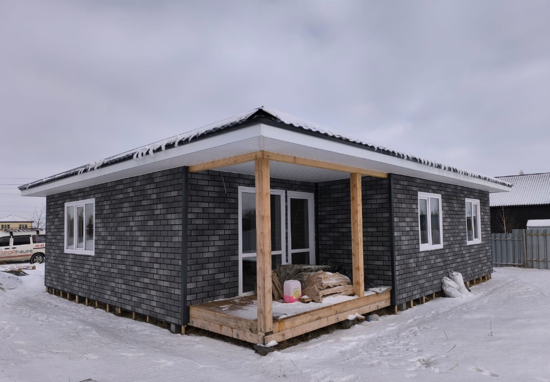 Дом с 2 спальнями 74 кв. м