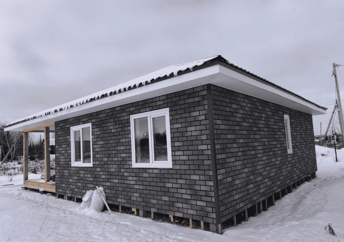 Дом с 2 спальнями 74 кв. м