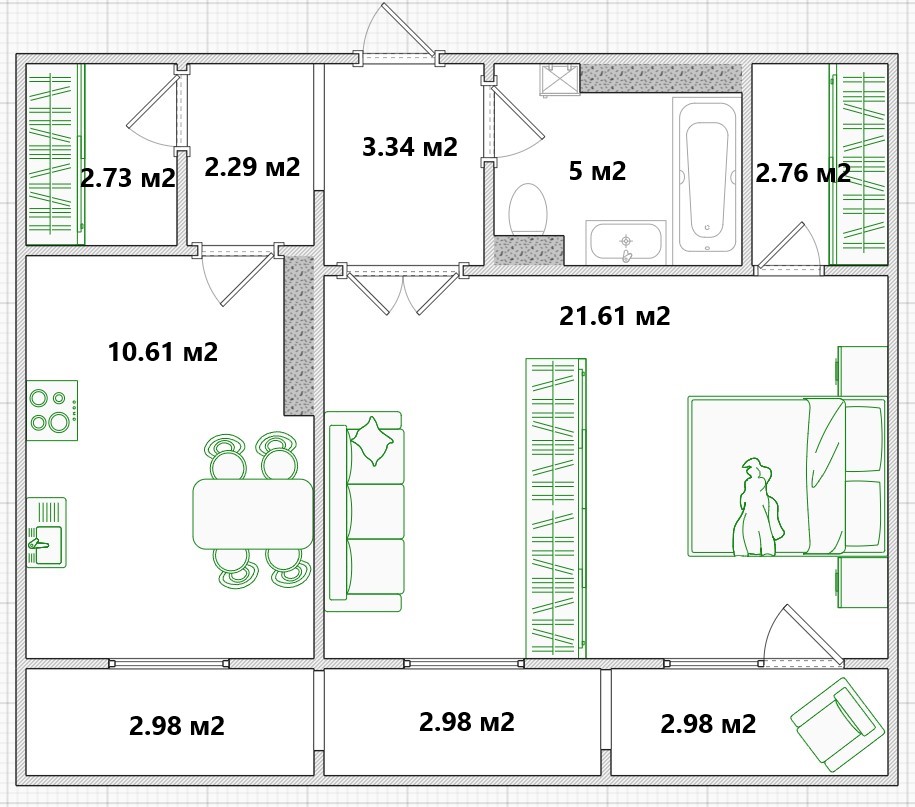 Планировка На Омской