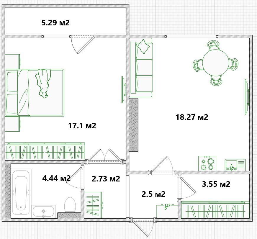 Планировка На Омской