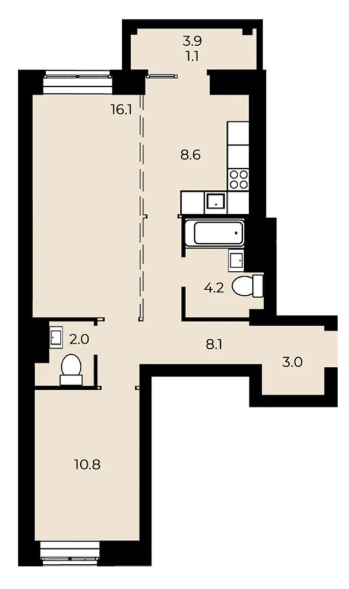 Планировка Квартал 33