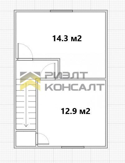 3-комн. квартира, Вторичка, 65м², 2/2 этаж миниатюра 33