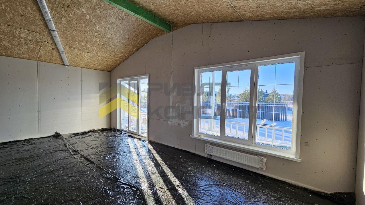Дом, 90м², 8 соток, 1 этаж, 3 комн., стены: Сэндвич-панели миниатюра 18