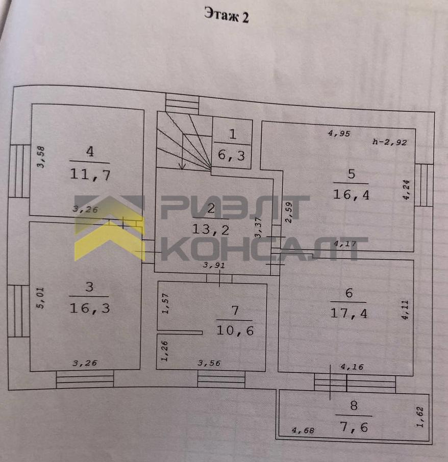 Коттедж, 380м², 20 соток, 3 этажа, 8 комн., стены: Кирпич миниатюра 40