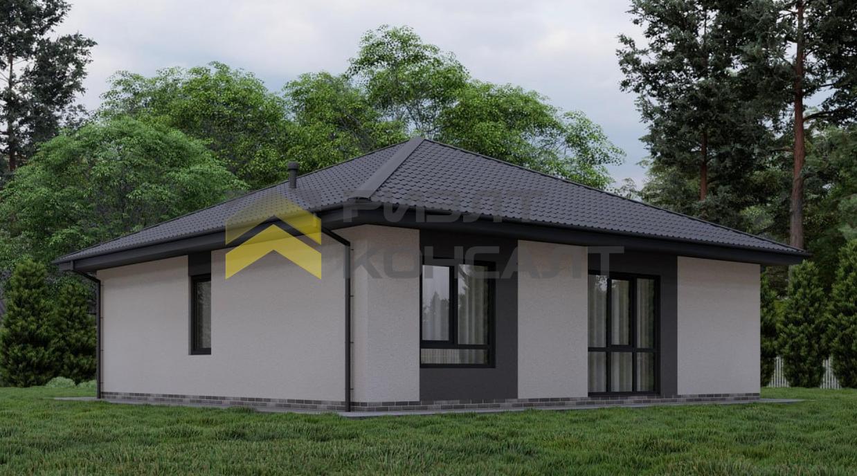 Дом, 96.84м², 7 соток, 1 этаж, 3 комн., стены: Кирпич миниатюра 5