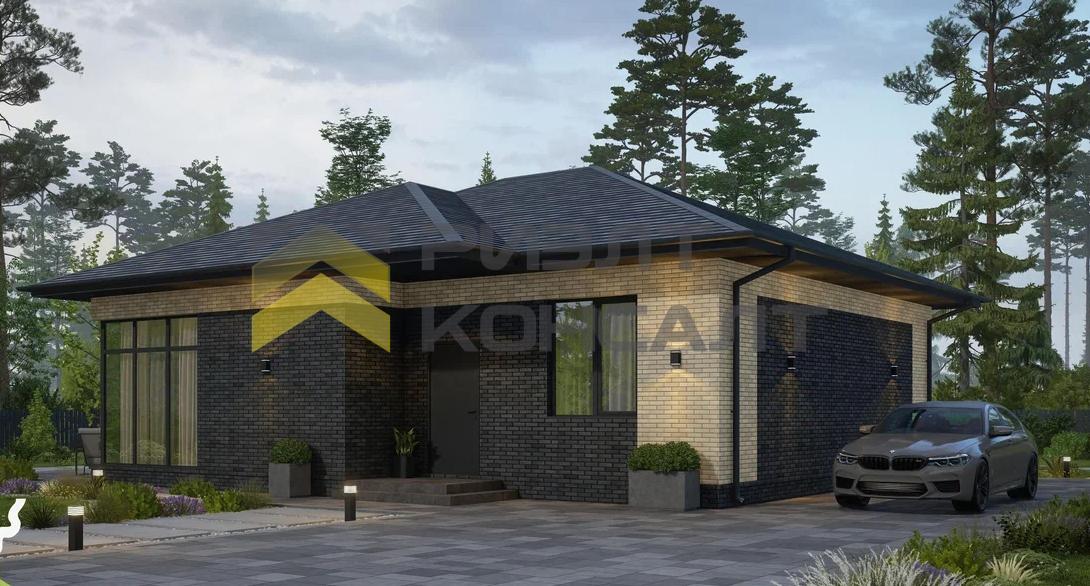 Дом, 107м², 7 соток, 1 этаж, 3 комн., стены: Кирпич миниатюра 6