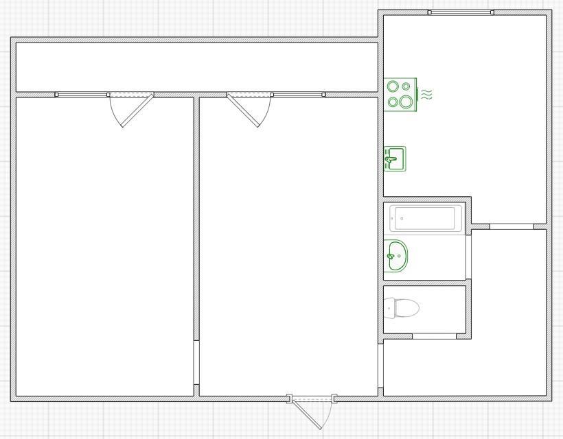 2-комн. квартира, Вторичка, 57.60м², 9/13 этаж миниатюра 17