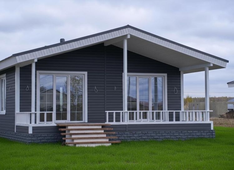 Дом, 56.60м², 10 соток, 1 этаж, 2 комн., стены: Сэндвич-панели миниатюра 5