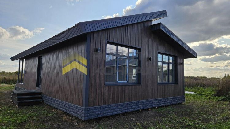 Дом, 84м², 10 соток, 1 этаж, 3 комн., стены: Сэндвич-панели миниатюра 2