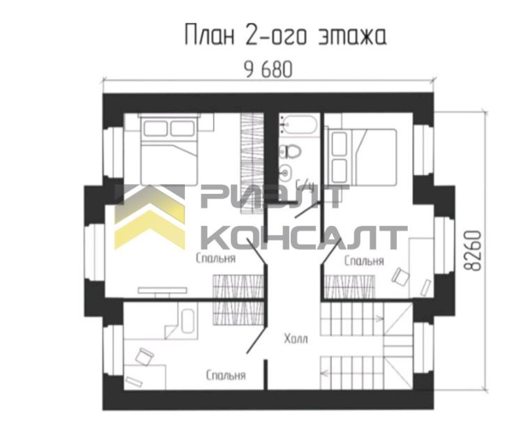 Дом, 136м², 9 соток, 1 этаж, 4 комн., стены: Кирпич миниатюра 22