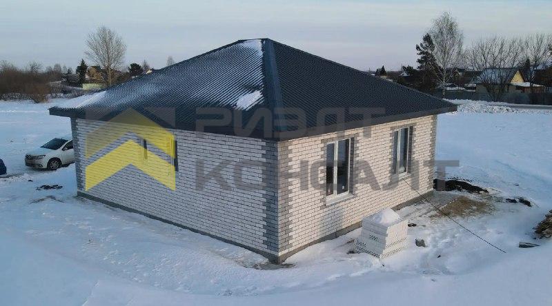 Коттедж, 82м², 6.40 соток, 1 этаж, 4 комн., стены: Газоблоки