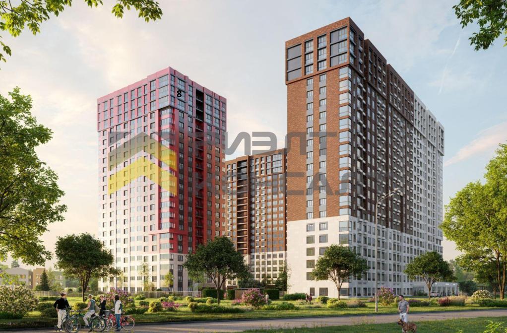 2-комн. квартира, Новостройка, 64.95м², 1/21 этаж миниатюра 2