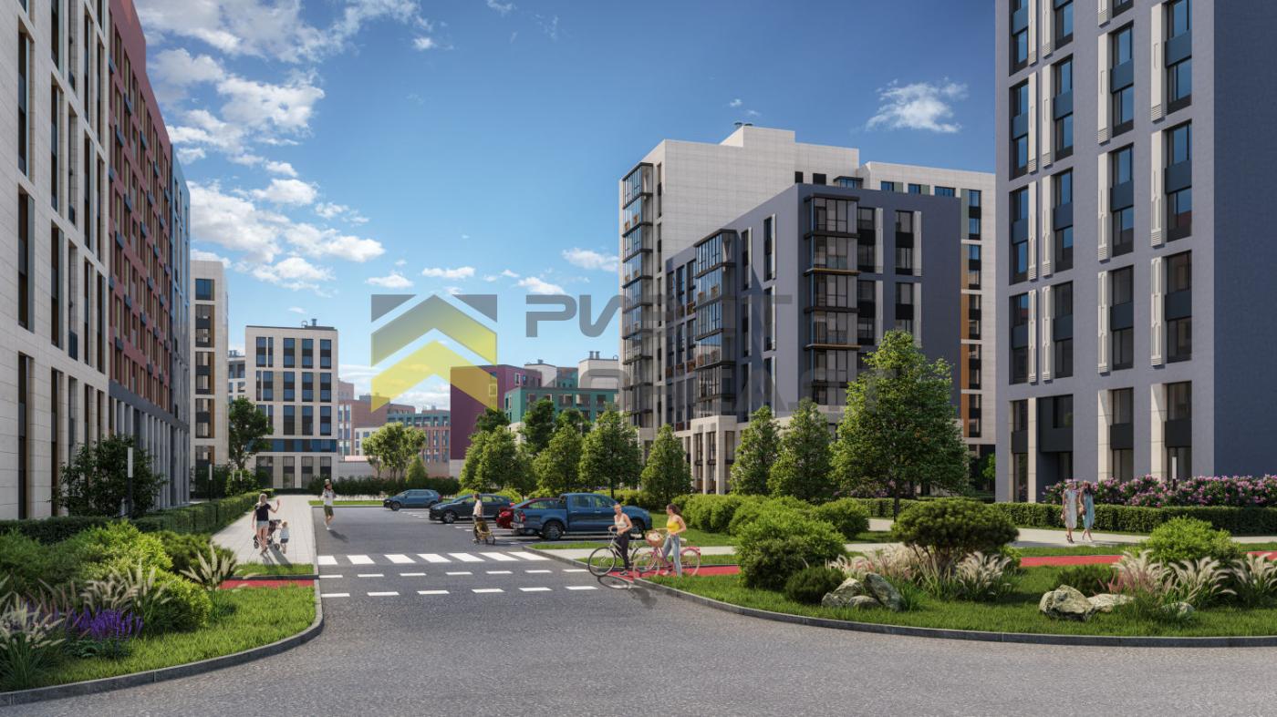 1-комн. квартира, Новостройка, 34.60м² миниатюра 5