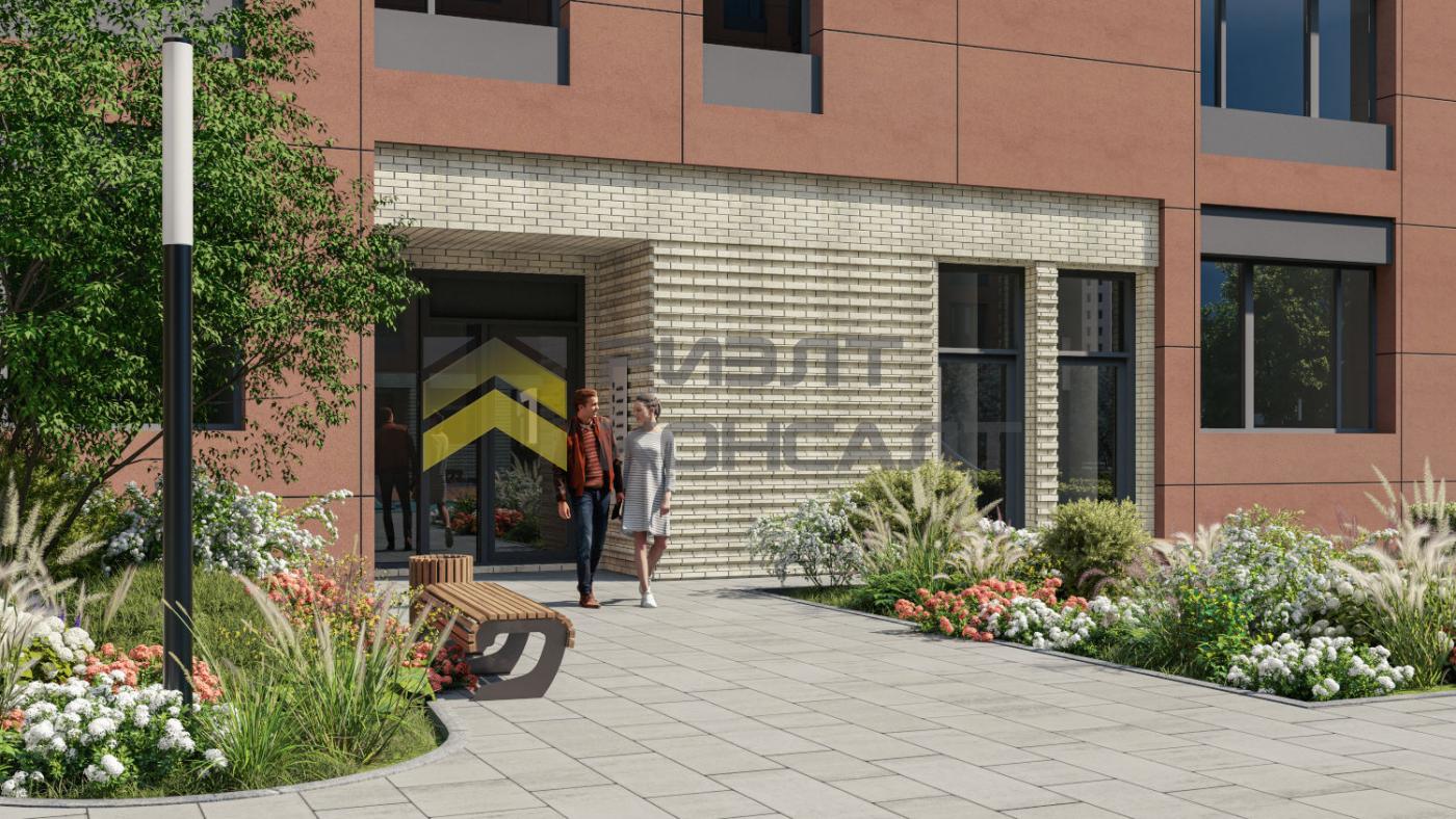 1-комн. квартира, Новостройка, 34.60м² миниатюра 6
