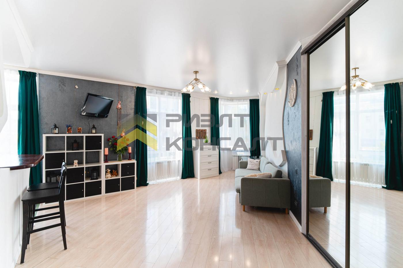 1-комн. квартира, Вторичка, 45м², 2/3 этаж миниатюра 4