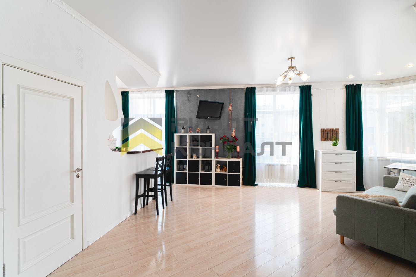 1-комн. квартира, Вторичка, 45м², 2/3 этаж