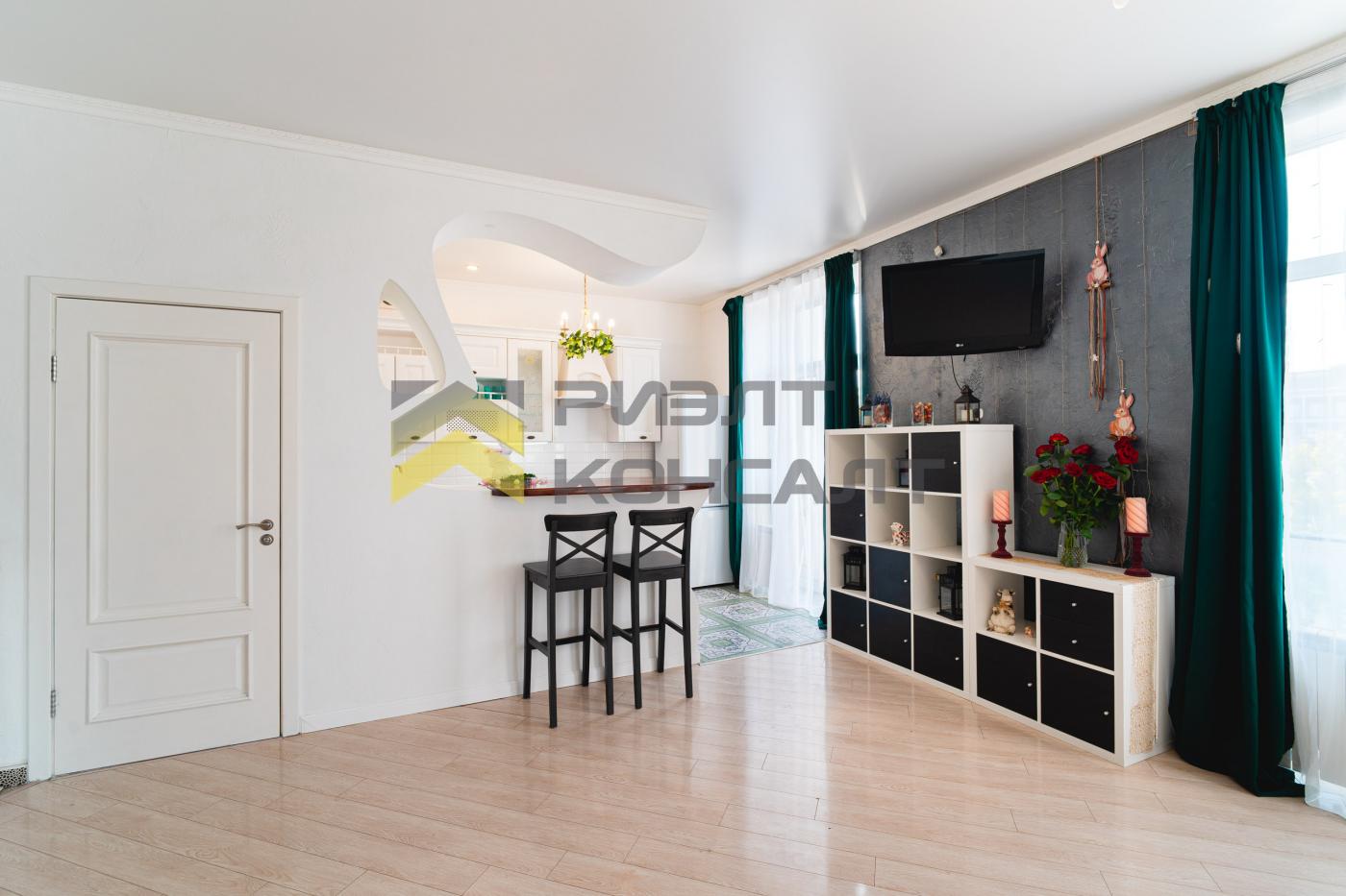 1-комн. квартира, Вторичка, 45м², 2/3 этаж миниатюра 5