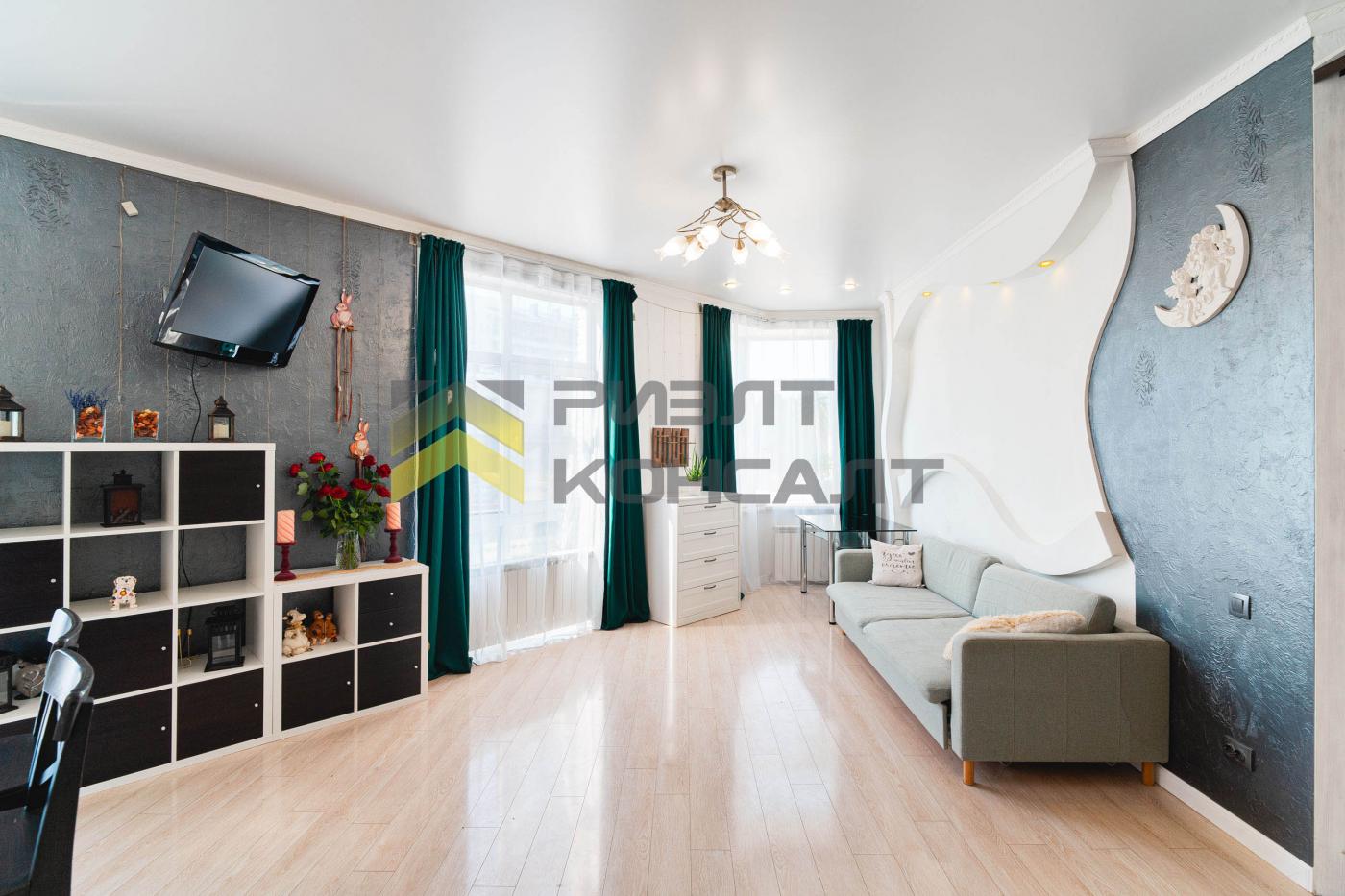 1-комн. квартира, Вторичка, 45м², 2/3 этаж