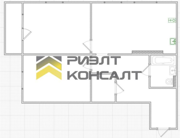 2-комн. квартира, Вторичка, 71.90м², 8/19 этаж миниатюра 25