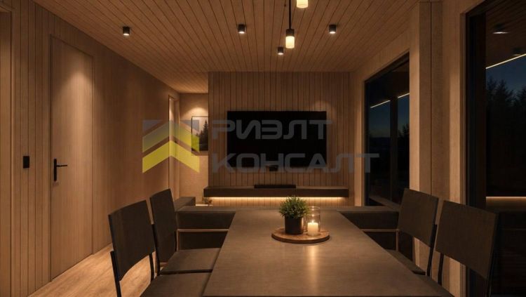 Дом, 99м², 10 соток, 1 этаж, 3 комн., стены: Сэндвич-панели миниатюра 5
