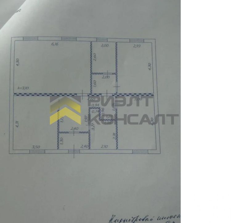 Дом, 103м², 10 соток, 1 этаж, 3 комн., стены: Газоблоки миниатюра 16